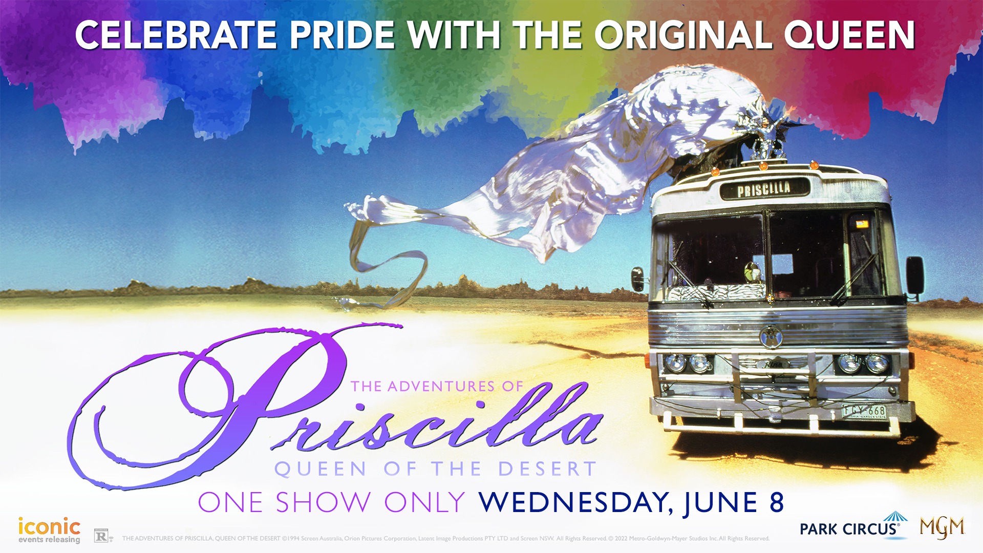 priscilla movie night event poster